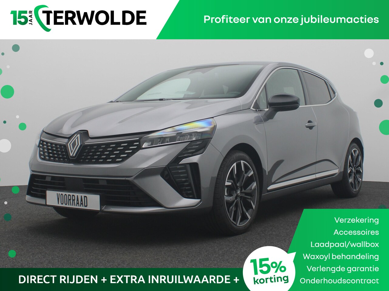 Renault Clio - Hybrid 145 E-TECH Techno | Achteruitrijcamera | Cruise control met snelheidsbegrenzer | El - AutoWereld.nl