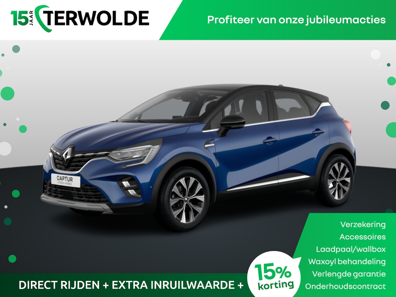 Renault Captur - E-Tech hybrid 145 Techno | Achteruitrijcamera | Cruise control met snelheidsbegrenzer | Ea - AutoWereld.nl