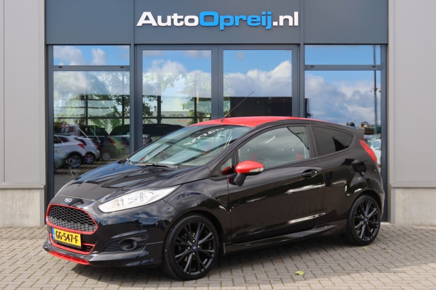 Ford Fiesta - 1.0 EcoBoost 140pk ST-Line Black Edition Clima, NAVI, Advanced T - AutoWereld.nl