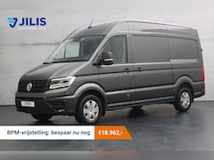 Volkswagen Crafter - 2.0 TDI L3H3 177PK DSG Automaat | 2x schuifdeur | Lederen bekleding | LED koplampen | Appl