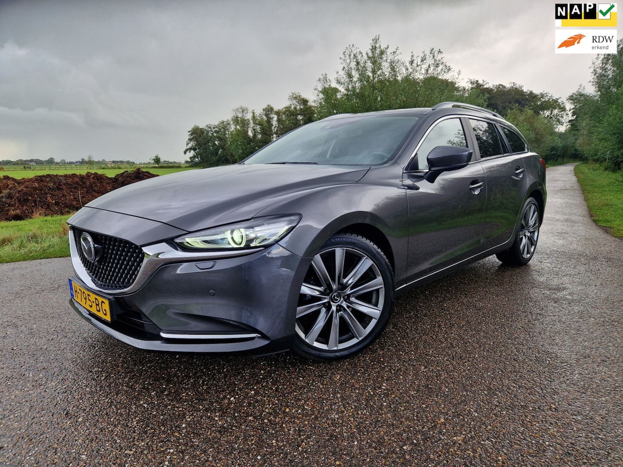 Mazda 6 Sportbreak - 2.0 SkyActiv-G 165 Comfort / Incl. BTW / Automaat / 1 Eigenaar / Airco / Navi / Camera / L - AutoWereld.nl