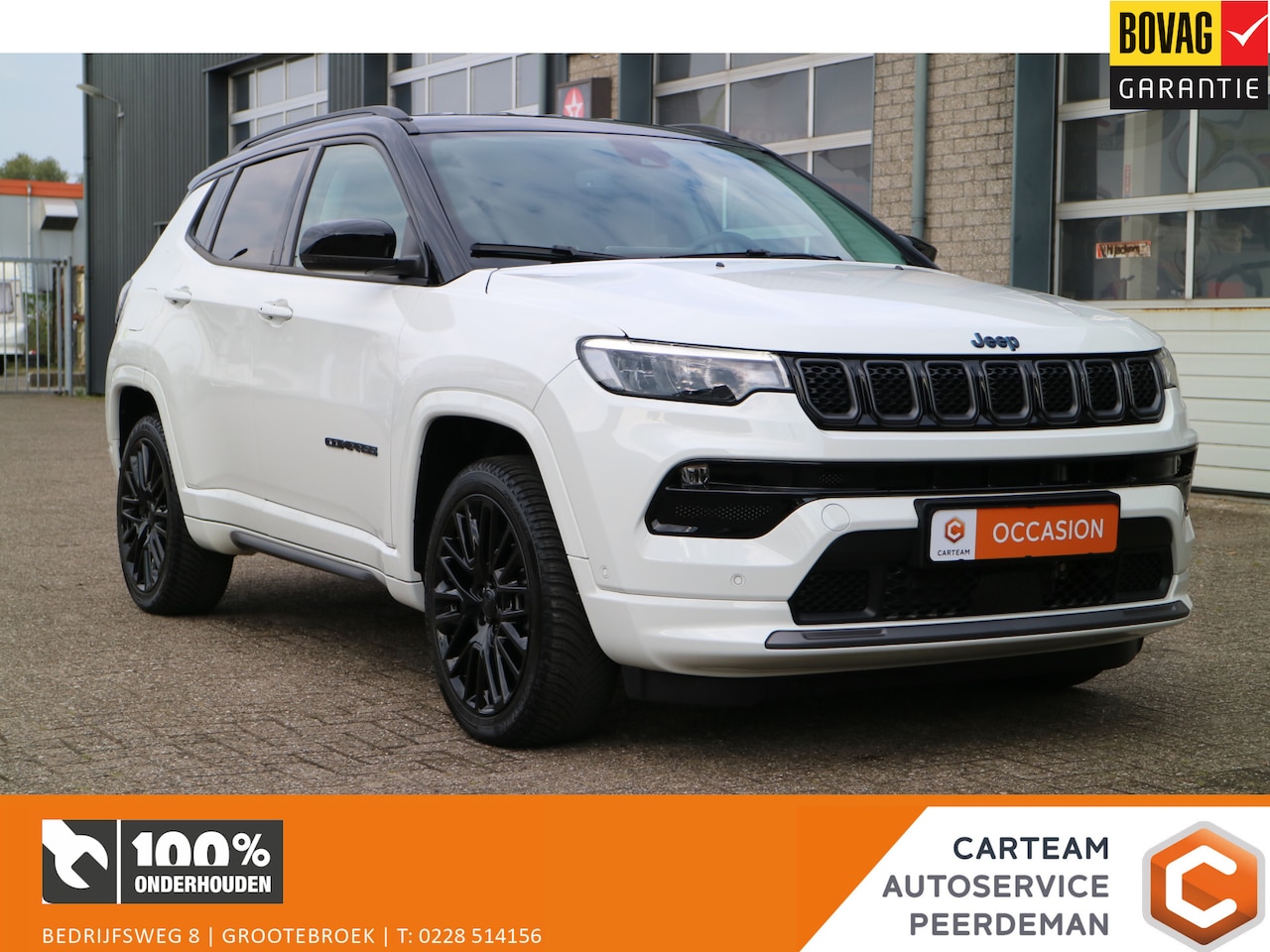 Jeep Compass - 4xe 240 Plug-in Hybrid Electric S | Navi | Camera | Als nieuw! | - AutoWereld.nl