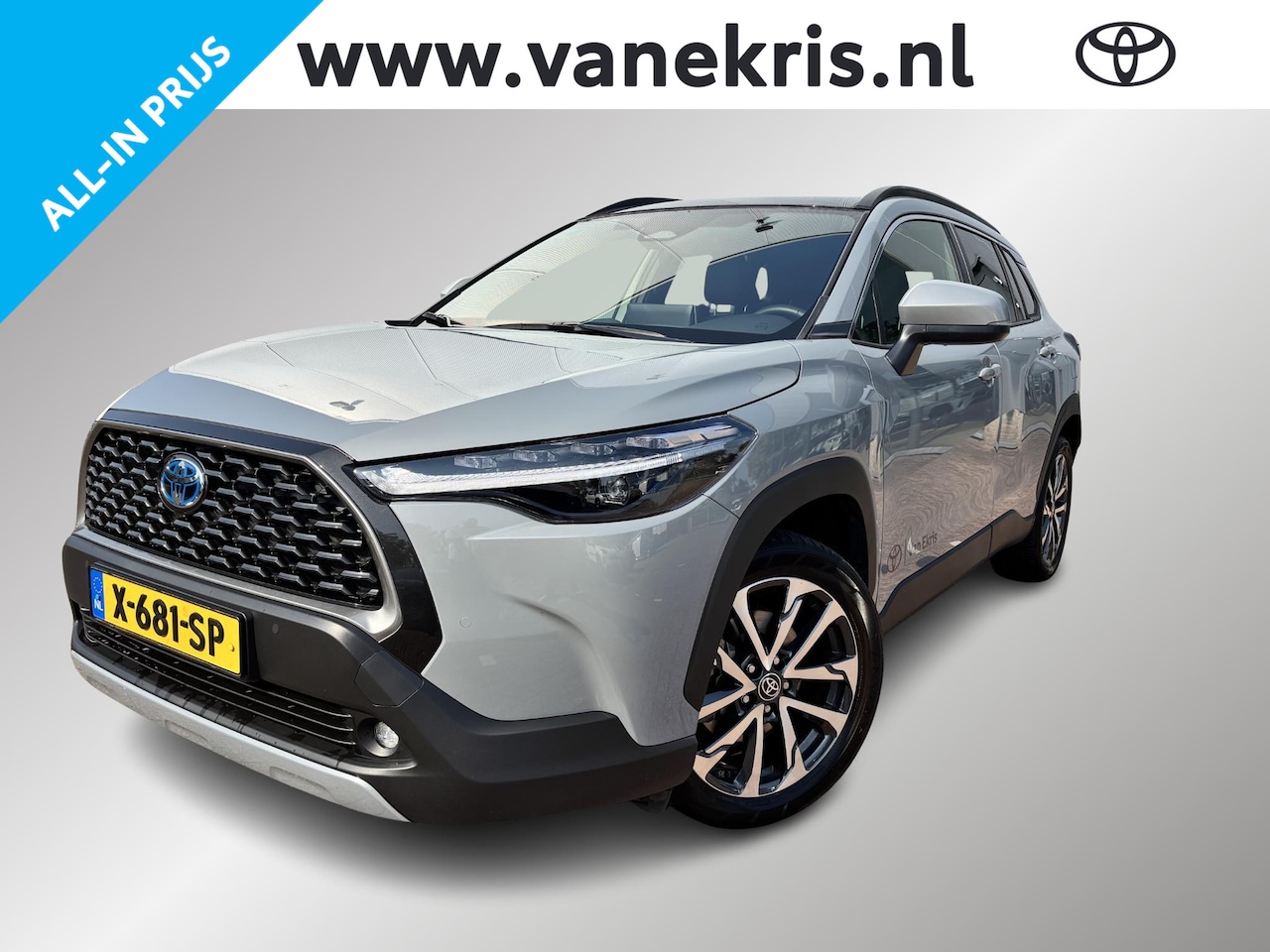 Toyota Corolla Cross - Hybrid 140 Style + Premium Pack II leder, Panoramadak, Stoelverwarming,Elec.bestuurderssto - AutoWereld.nl