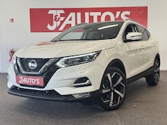 Nissan Qashqai - 1.3 DIG-T TEKNA NAVIGATIE/CAMERA, PANORAMA, ECC AIRCO, LEER