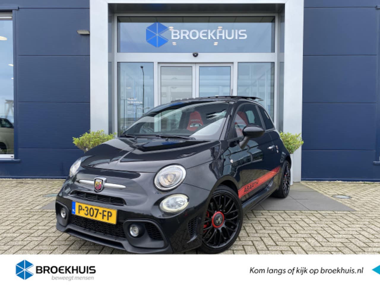 Abarth 595 - 1.4-16V | Airco | Schuif/kanteldak | Parkeersensoren achter | Leder | Bluetooth - AutoWereld.nl