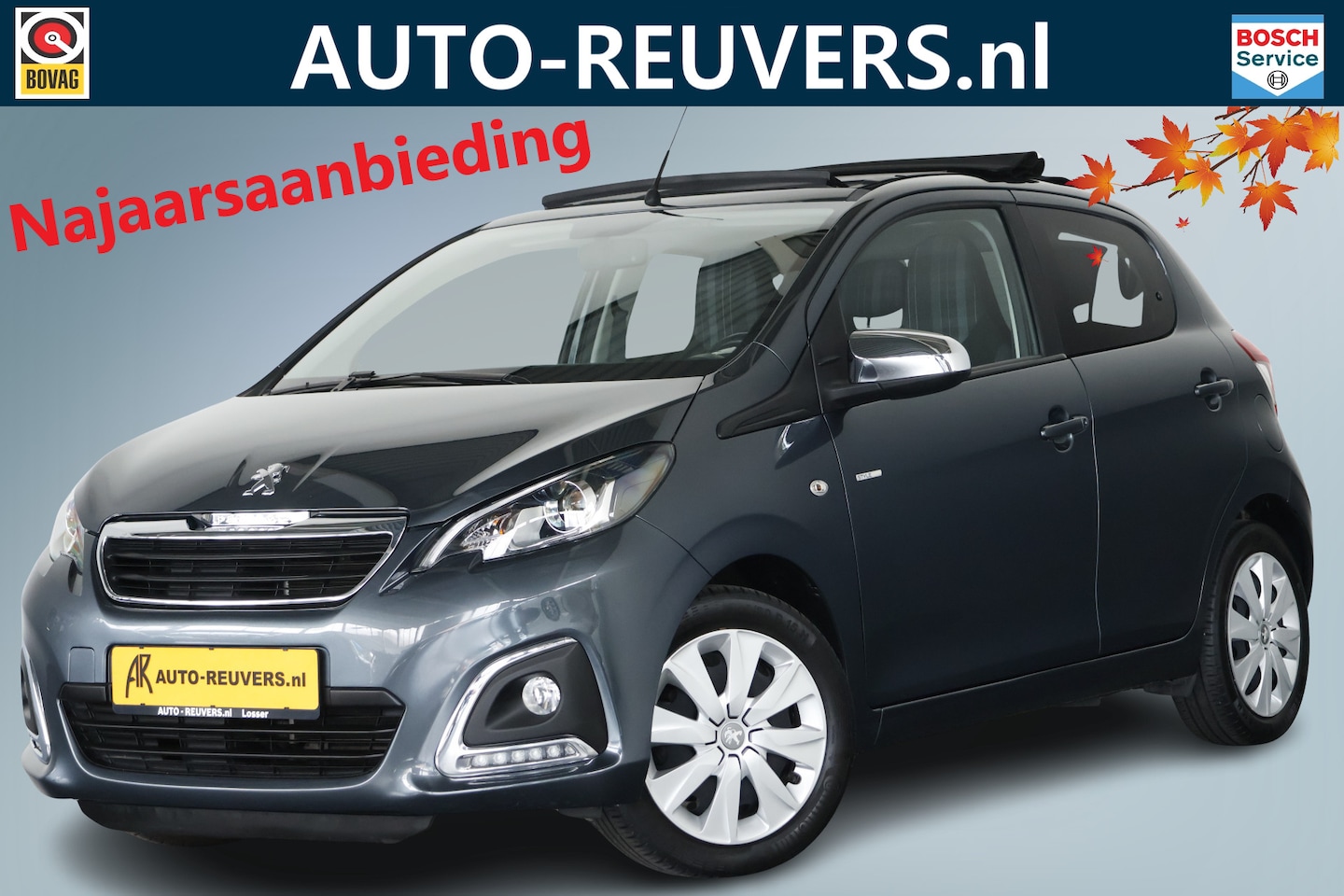 Peugeot 108 - 1.0 e-VTi Style / Open dak / Carplay / Airco - AutoWereld.nl