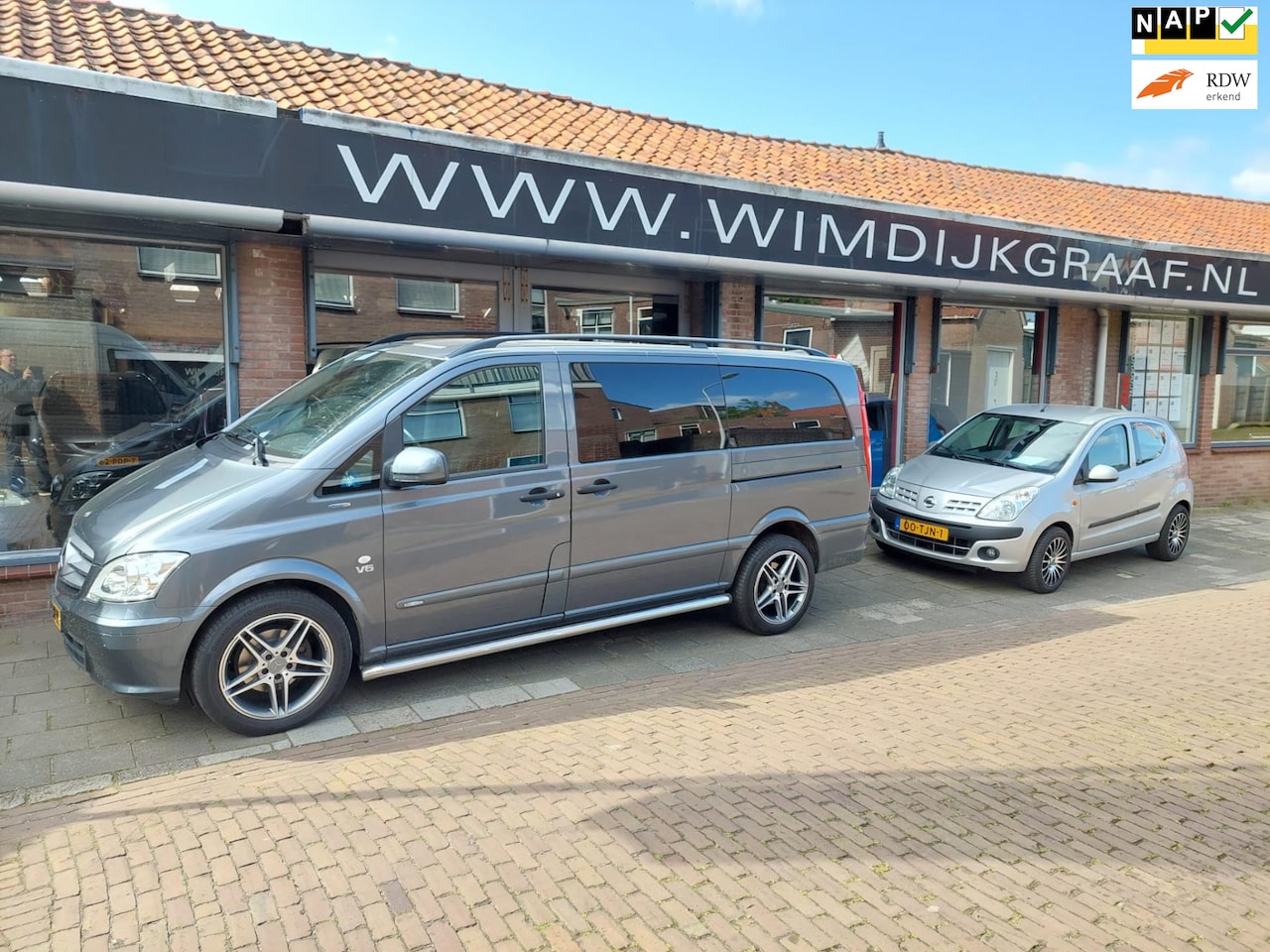 Mercedes-Benz Vito - 3.0 V6 CDI 320 Lang DC Comfort Plus zeer mooi uniek lage km stand !! - AutoWereld.nl