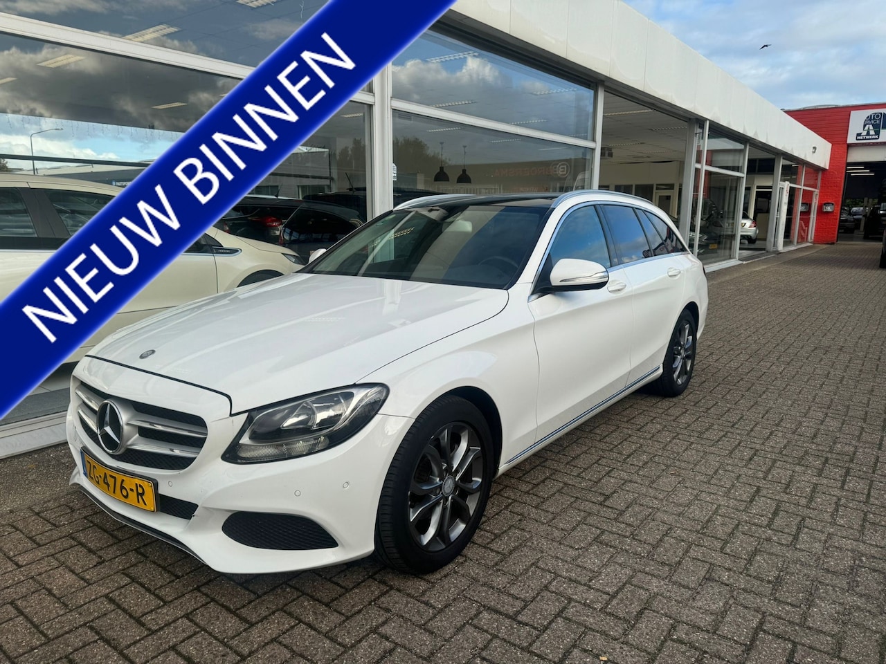 Mercedes-Benz C-klasse Estate - 180 CDI Edition 1 ( BJ 2015 ) | Automaat | Nieuwe APK | Panoramadak | Airco | Achteruitrij - AutoWereld.nl