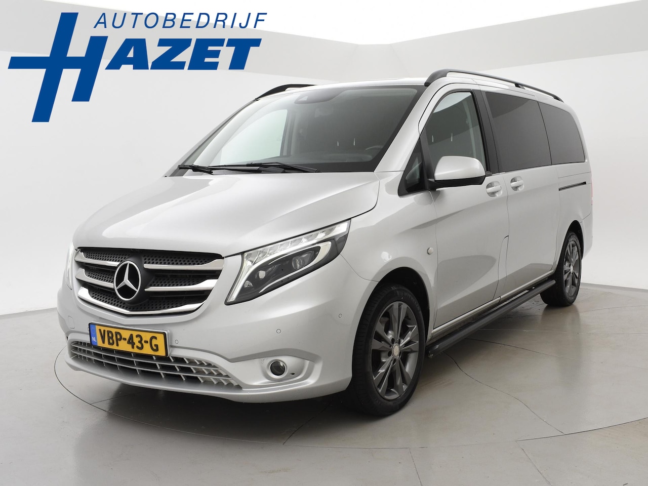 Mercedes-Benz Vito - 119 CDI LANG AUT. 190 PK + 2 SCHUIFDEUREN / LED / CAMERA / 2500 KG TREKHAAK / 18 INCH LMV - AutoWereld.nl