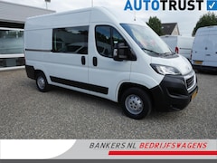 Peugeot Boxer - 2.0 BlueHDI 130PK, L2H1, Pro, Dubbel Cabine, Airco