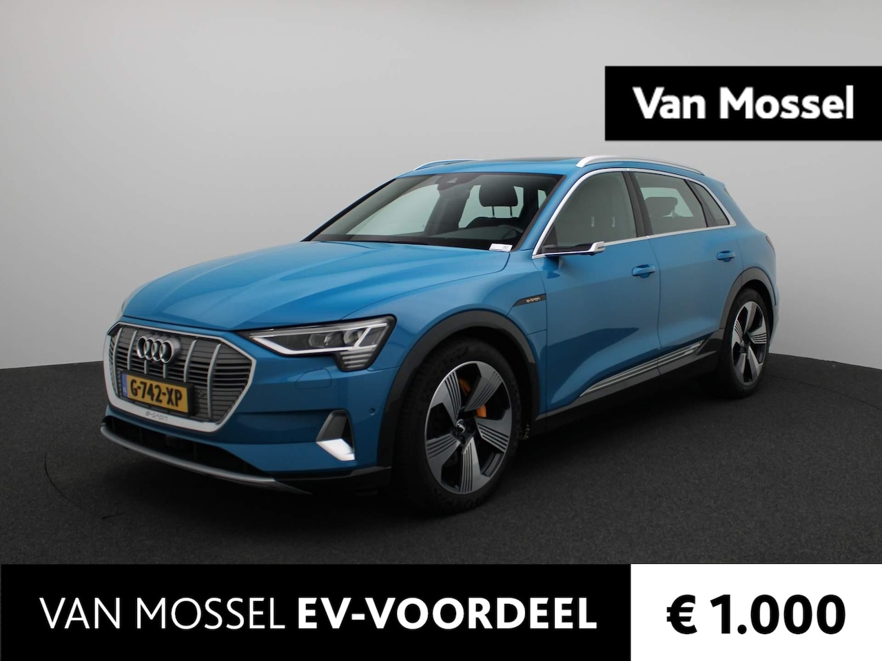 Audi e-tron - e-tron 55 quattro advanced 95 kWh | Leder | Navi | ECC | PDC | LMV | Schuifdak | LED | Cam - AutoWereld.nl