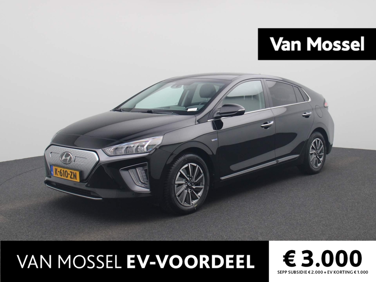 Hyundai IONIQ - Premium EV 38 kWh | Lederen Bekleding | Navigatie | Camera | Memory | Stoelverwarming + St - AutoWereld.nl