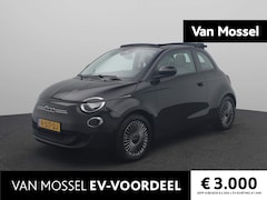 Fiat 500 C - 500e Icon 42 kWh | Navigatie | Climate Control | Cruise Control |