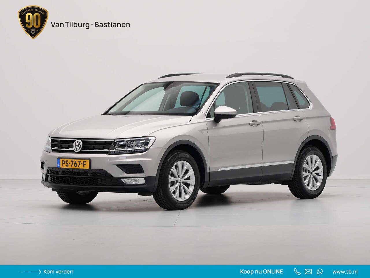 Volkswagen Tiguan - 1.4 TSI 150pk DSG Comfortline Navigatie Clima Pdc Cruise - AutoWereld.nl