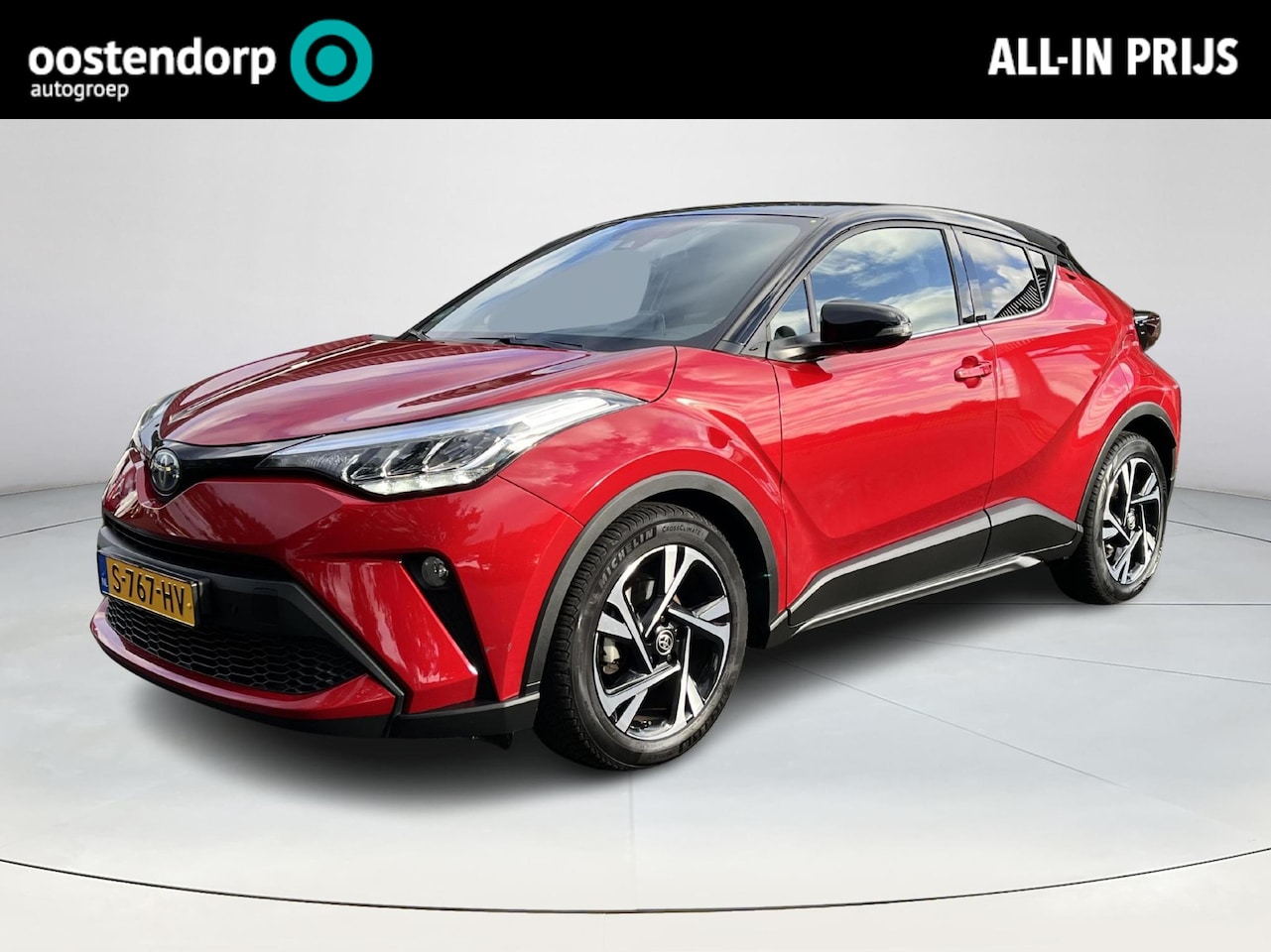 Toyota C-HR - 1.8 Hybrid Style | Carplay | Navigatie | Stoelverwarming | Parkeersensoren | Two-tone lak - AutoWereld.nl