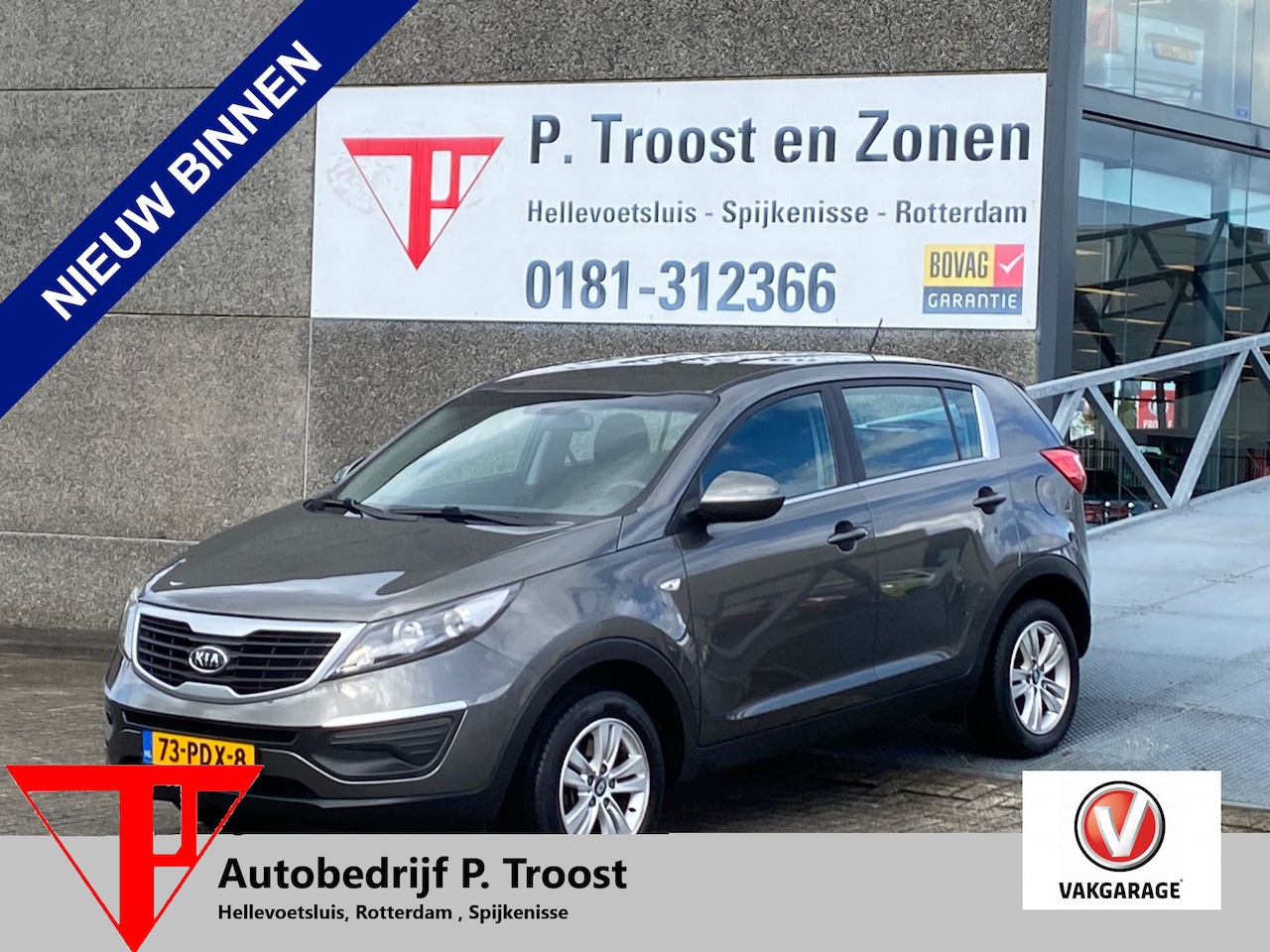 Kia Sportage - 2.0 X-tra Automaat/Achteruitrijcamera/Parkeersensoren/Trekhaak/Licht metaal/Airco - AutoWereld.nl