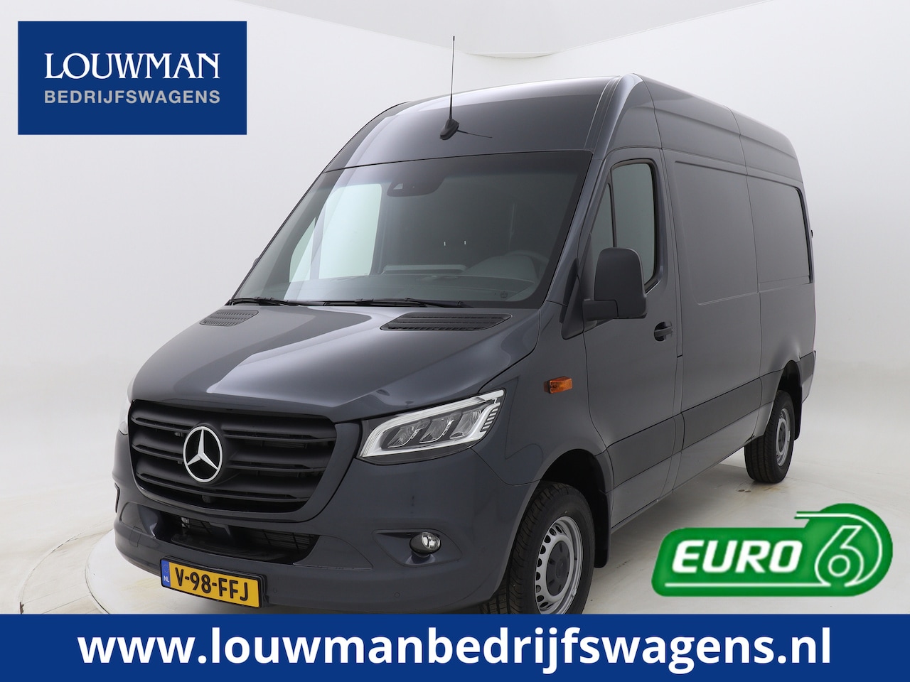 Mercedes-Benz Sprinter - 319/419 1.9 CDI 366 L2H2 9G-Automaat NIEUW Led koplampen 360 Graden camera 10.25 inch MBUX - AutoWereld.nl