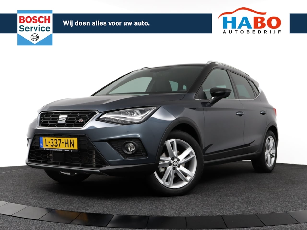 Seat Arona - 1.0 TSI FR BUSINESS INTENSE PLUS 110PK ECC/ADAPTIVE.CRUISE/NAV/CAMERA/KEYLESS.ENTRY/DIGITA - AutoWereld.nl