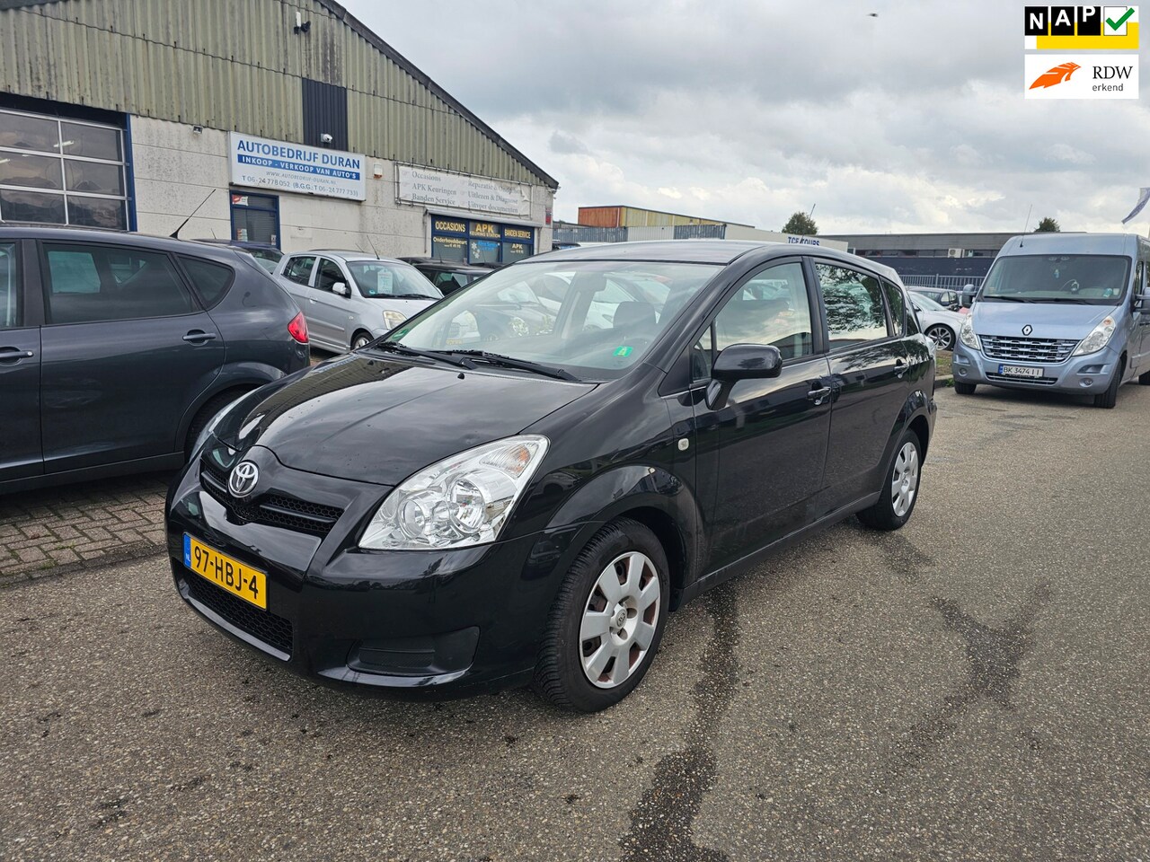 Toyota Verso - 1.8 VVT-i Terra 7p. Airco Bj:2008 NAP! - AutoWereld.nl