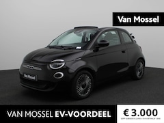 Fiat 500 C - 500e Icon 42 kWh | €2000, - Overheidssubsidie | Navi | ECC | PDC | LMV | LED |