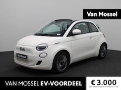 Fiat 500 C - 500e Icon 42 kWh | €2000, - Overheidssubsidie | Navi | ECC | PDC | LMV | LED |