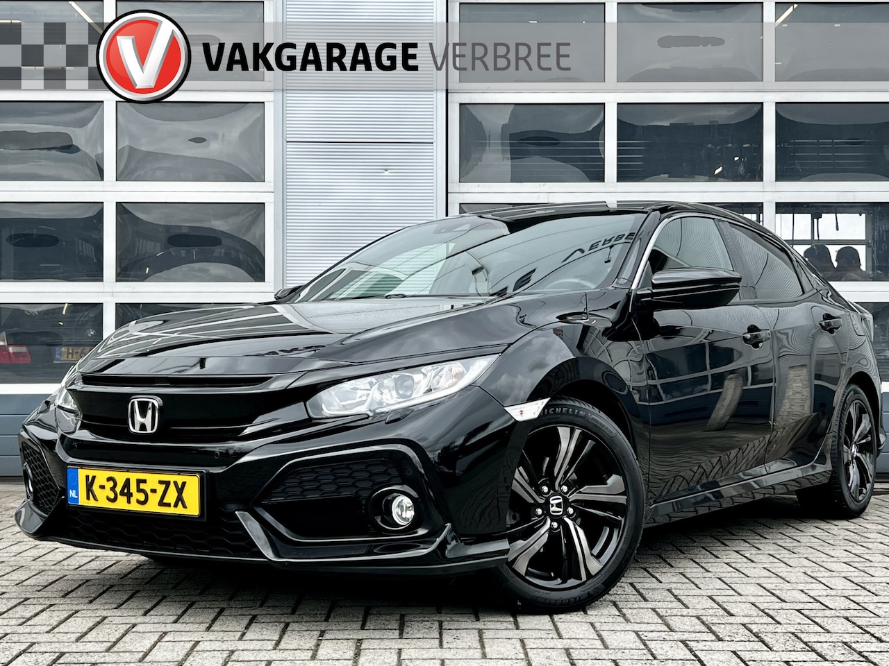 Honda Civic - 1.0 i-VTEC 129pk Elegance Automaat | Navigatie | Adaptive Cruise | Parkeercamera+pdc | Ful - AutoWereld.nl