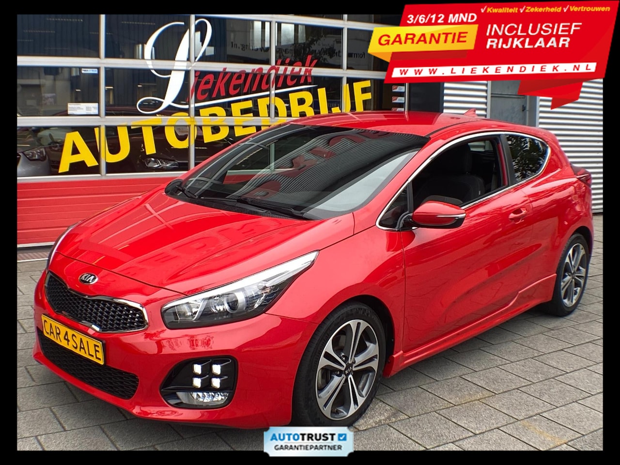 Kia Pro cee'd - 1.0 T-GDi GT-Line - Navigatie I Airco I LED I PDC / Achteruitrij camera I Sport pakket I D - AutoWereld.nl