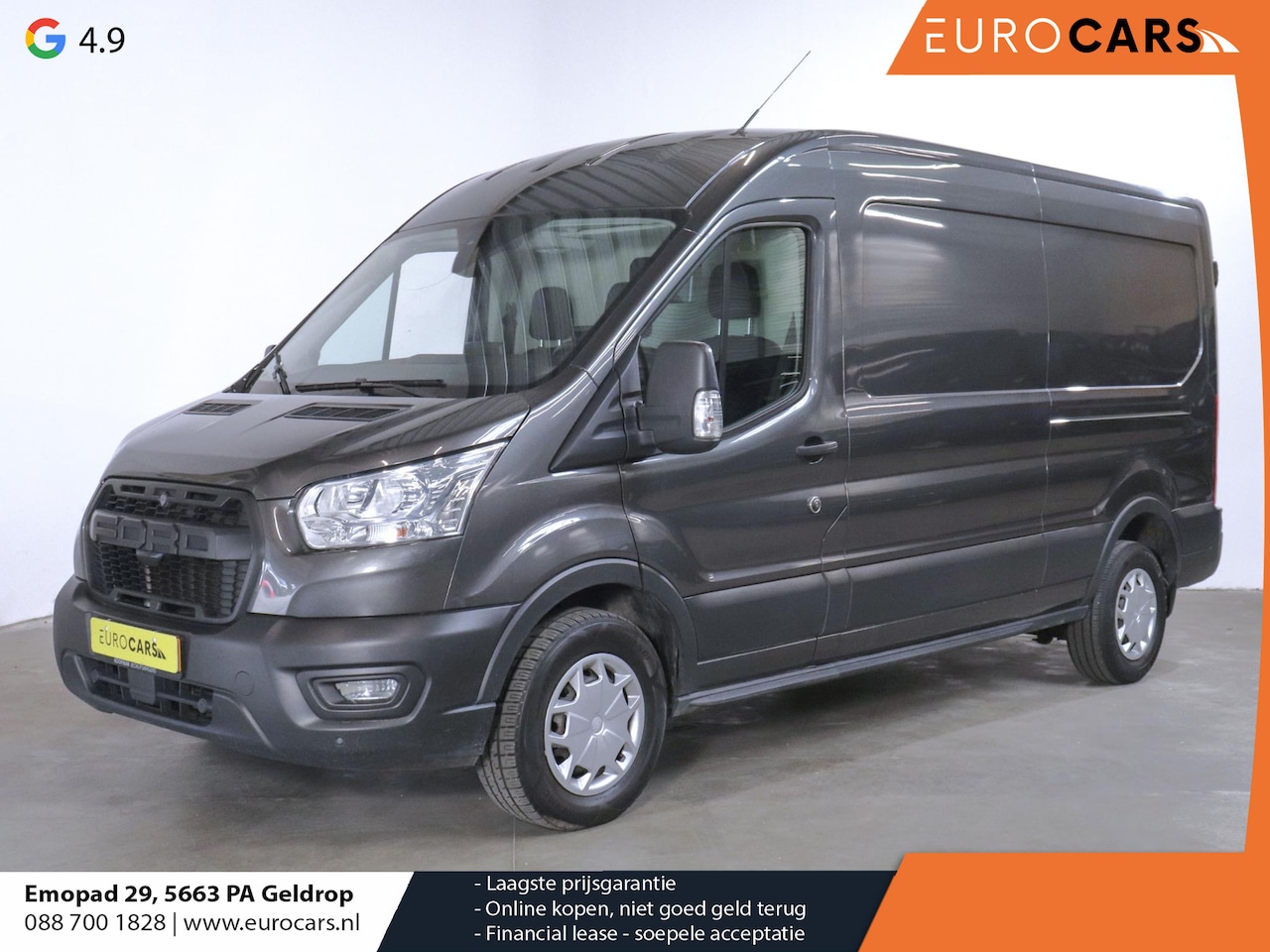 Ford Transit - 350 2.0 TDCI L3H2 Limited 185PK Raptor Airco Cruise Control Navigatie Trekhaak - AutoWereld.nl