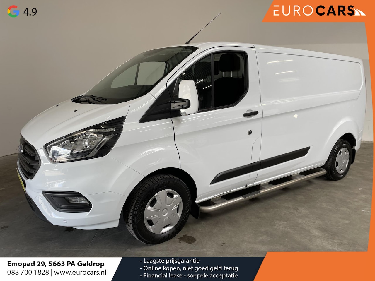 Ford Transit Custom - L2H1 Trend Airco Cruise Sidebars PDC Bluetooth - AutoWereld.nl