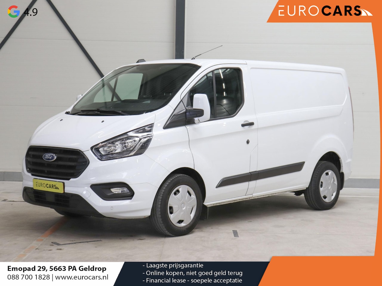 Ford Transit Custom - L1H1 130PK Automaat Airco Cruise control Radio Parkeersensoren LED - AutoWereld.nl