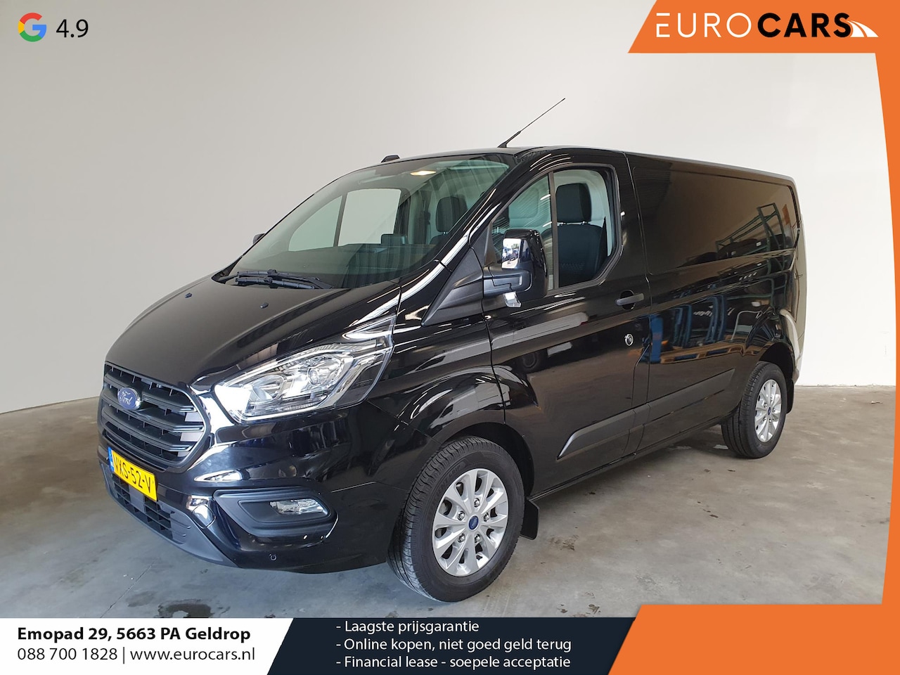 Ford Transit Custom - 130pk Automaat Trend L1H1 Airco Navi Cruise Camera Trekhaak 3zits - AutoWereld.nl