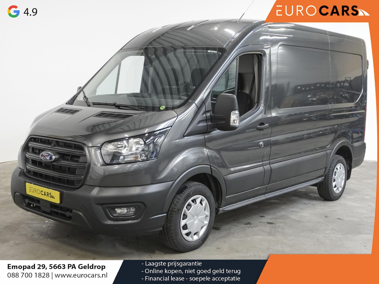 Ford Transit - 130pk 2.0 L2H2 Trend Automaat Airco PDC Trekhaak 1583 - AutoWereld.nl