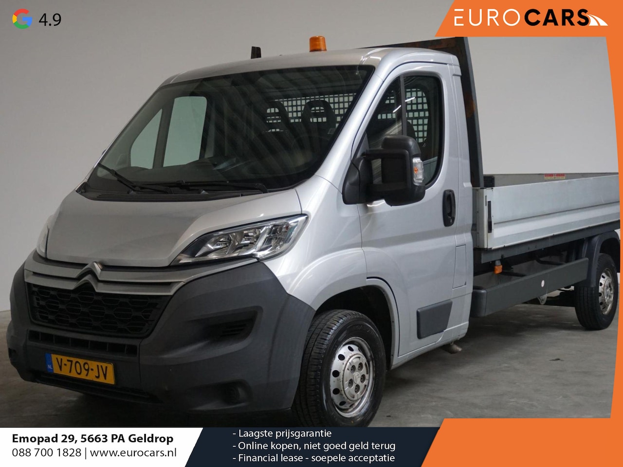 Citroën Jumper - Open laadbak 110pk Motor Defect Handel / Export Airco Cruise Bluetooth - AutoWereld.nl