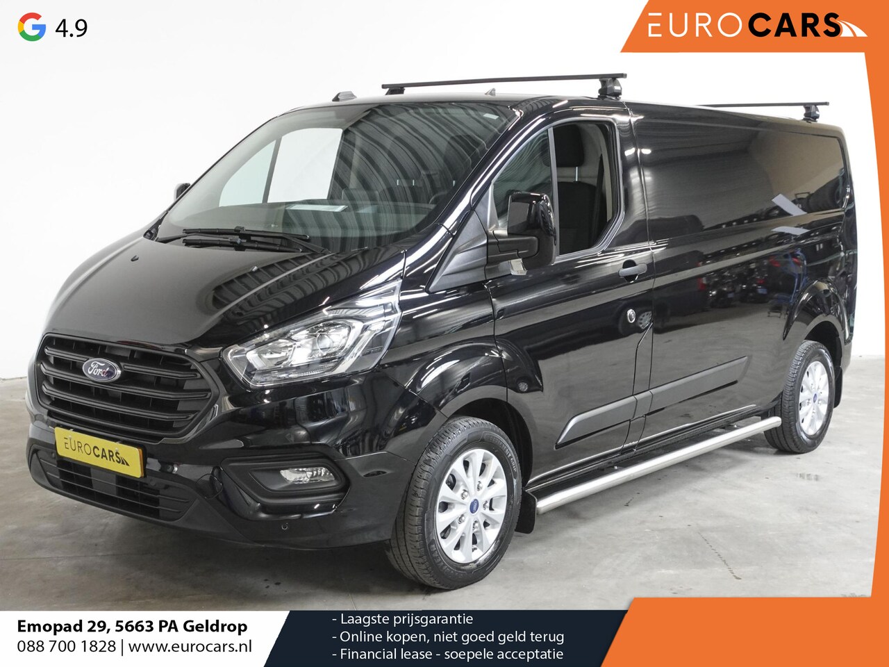 Ford Transit Custom - 300 2.0 TDCI L2H1 Trend Automaat Airco Navigatie Cruisecontrol Camera Parkeersensoren - AutoWereld.nl