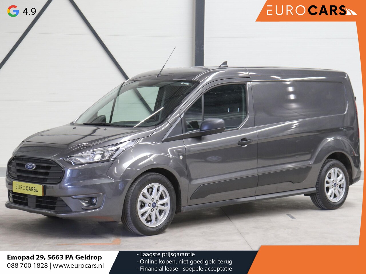 Ford Transit Connect - 100pk L2 Trend Automaat Airco Navi Trekhaak Cruise - AutoWereld.nl