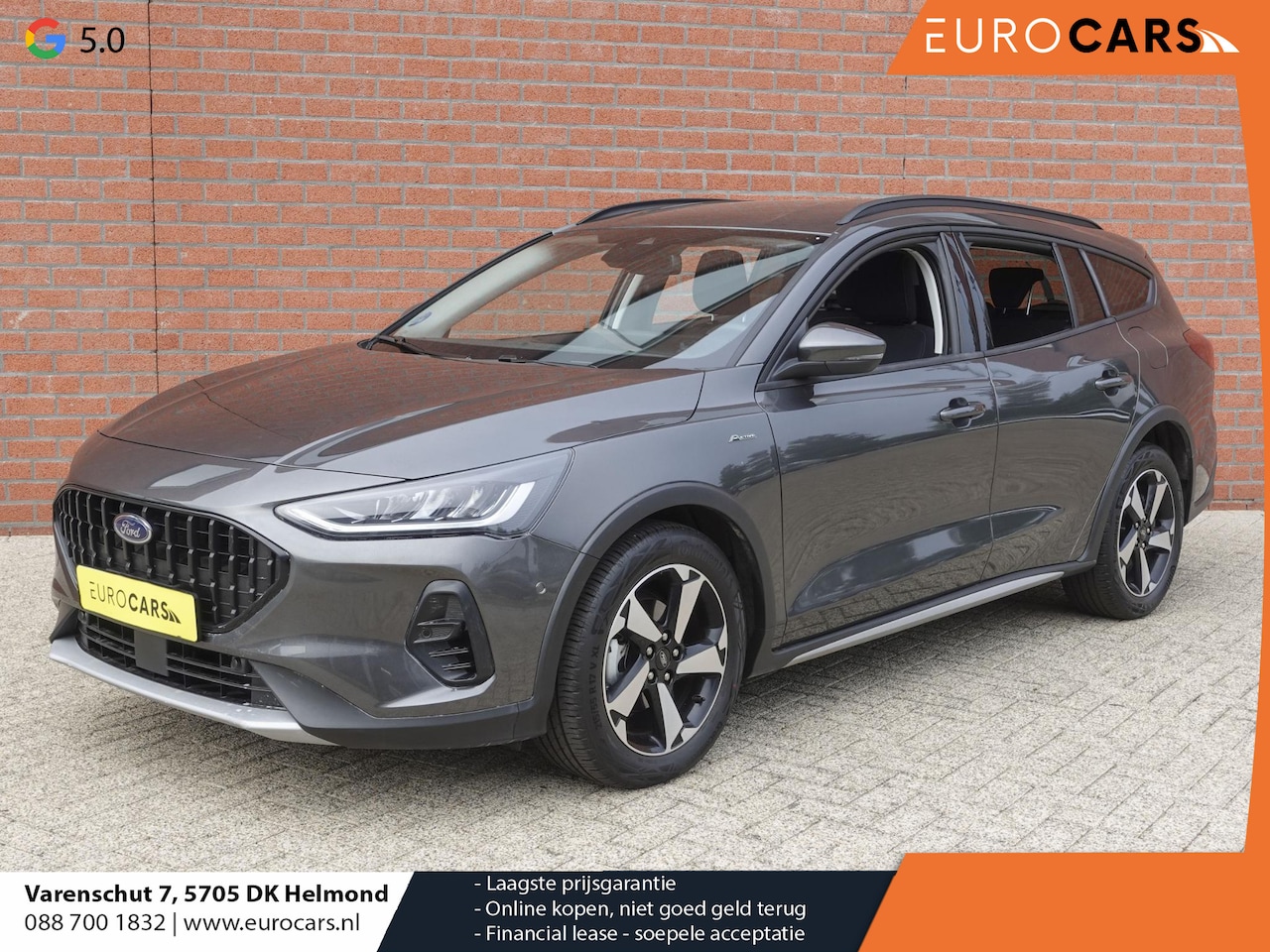 Ford Focus Wagon - 1.0 EcoBoost 155pk Hybrid Active X Navigatie Climate Control Camera Parkeer sensoren B&O D - AutoWereld.nl