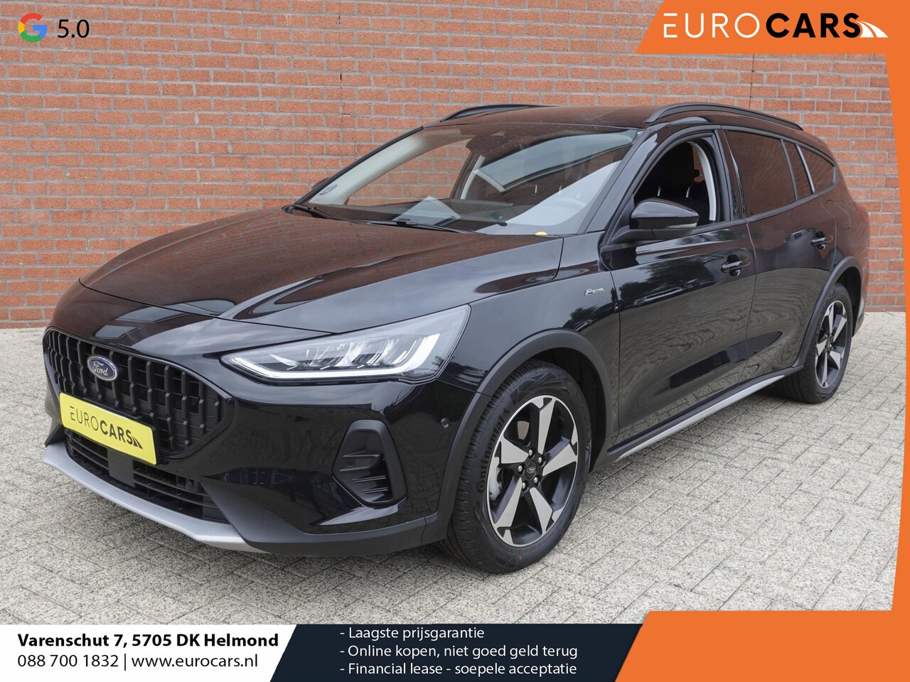 Ford Focus Wagon - 1.0 EcoBoost 155pk Hybrid Active X Navigatie Climate Control Camera Parkeer sensoren B&O D - AutoWereld.nl