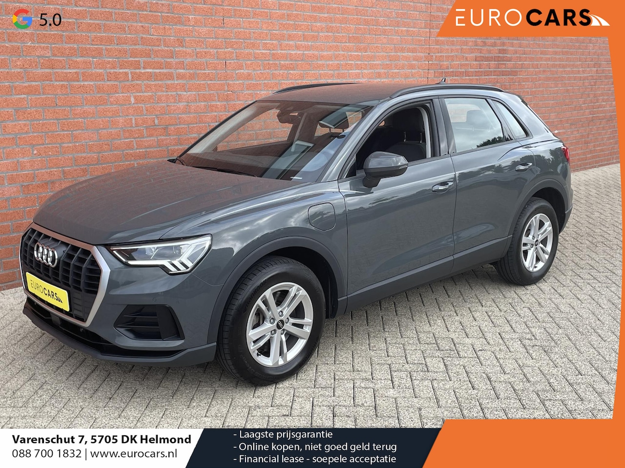 Audi Q3 - 45 TFSI e Attitude PHEV S-tronic Wegklapbare trekhaak Camera Dab Led Verwarmde voorstoelen - AutoWereld.nl