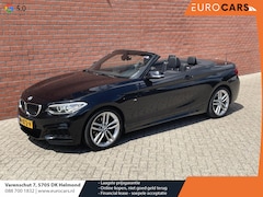 BMW 2-serie Cabrio - 218i M Sport Automaat High Executive Leder Navigatie Xenon Stoelverwarming Climate Control