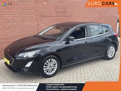 Ford Focus - 1.0 EcoBoost 125pk Titanium Navigatie Apple Carplay/Android Auto Parkeersensoren Adaptive