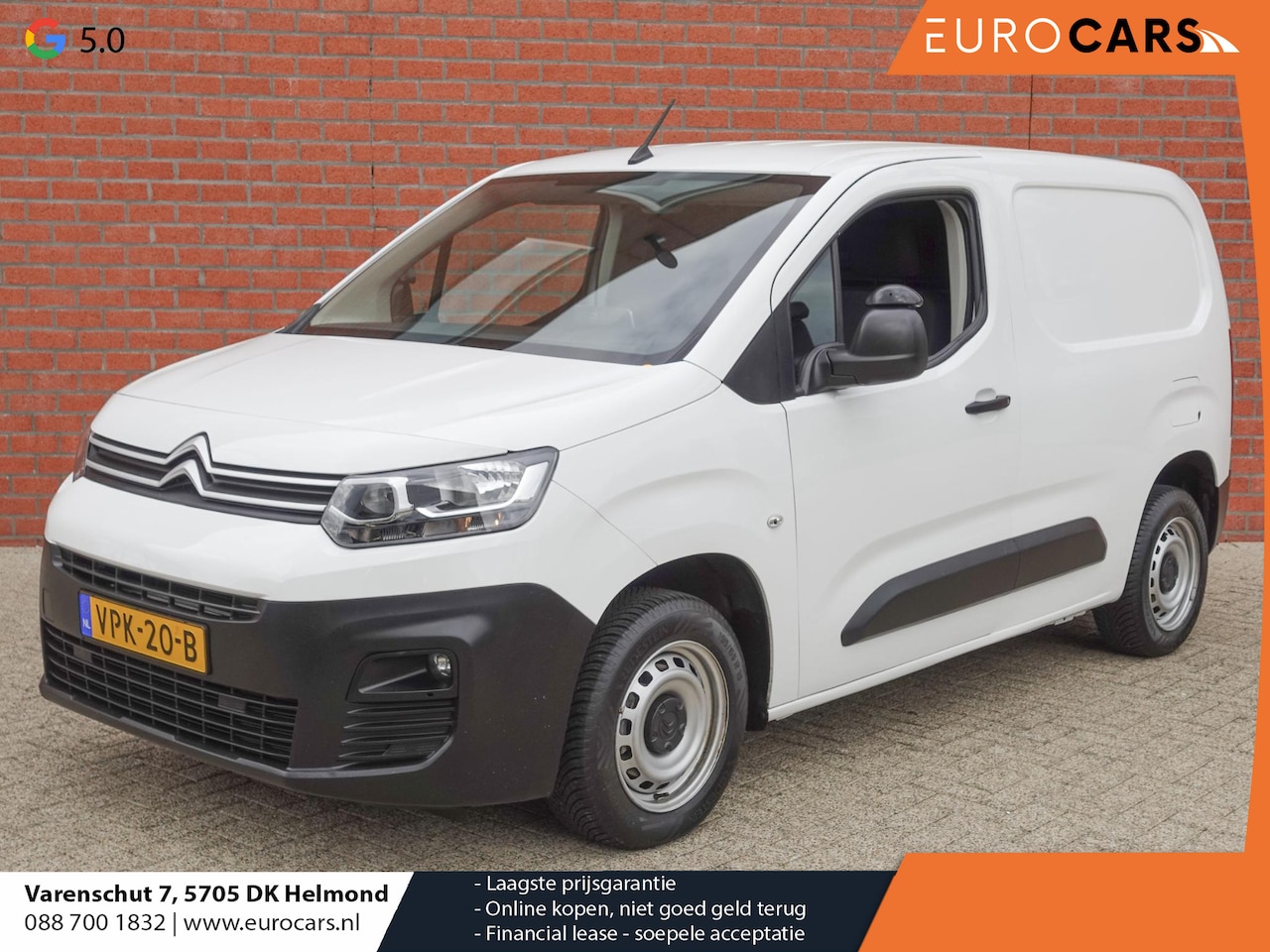 Citroën Berlingo - 1.5 HDI 100 PK CLUB Navigatie Apple Carplay/Android Auto Cruise Control Airco DAB+ - AutoWereld.nl