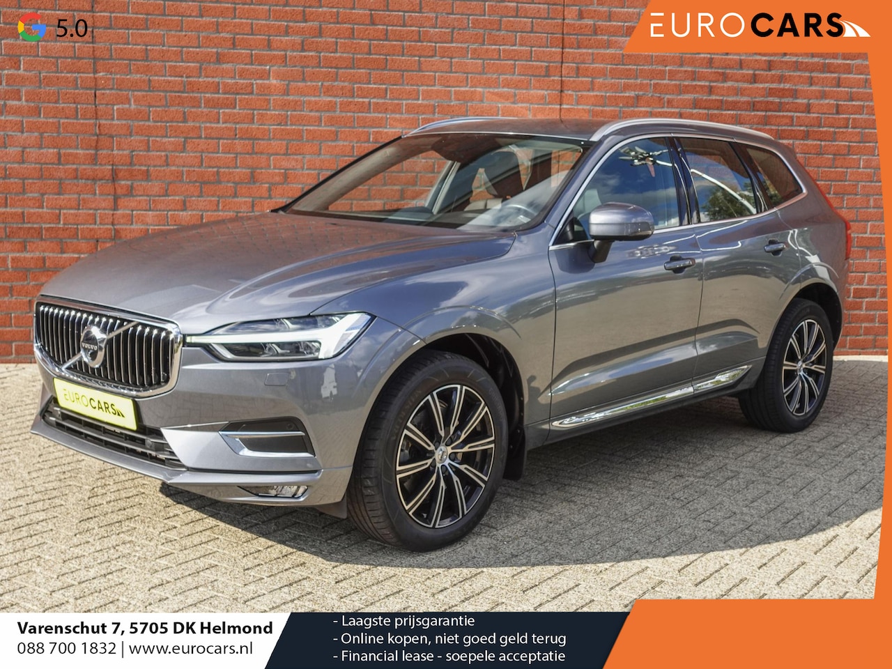 Volvo XC60 - 2.0 T5 250pk Automaat Inscription Navigatie Leder Climate control Camera 360 Parkeersensor - AutoWereld.nl