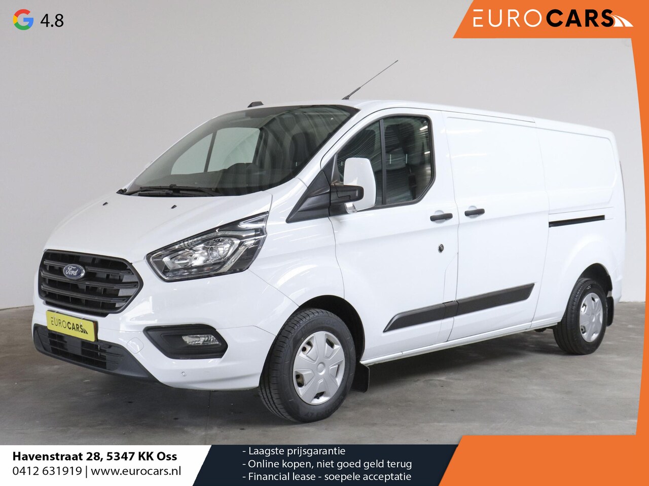 Ford Transit Custom - 130pk L2H1 Trend | 2x Schuifdeur | Airco | Cruise Control | PDC | Achterklep | Bluetooth R - AutoWereld.nl