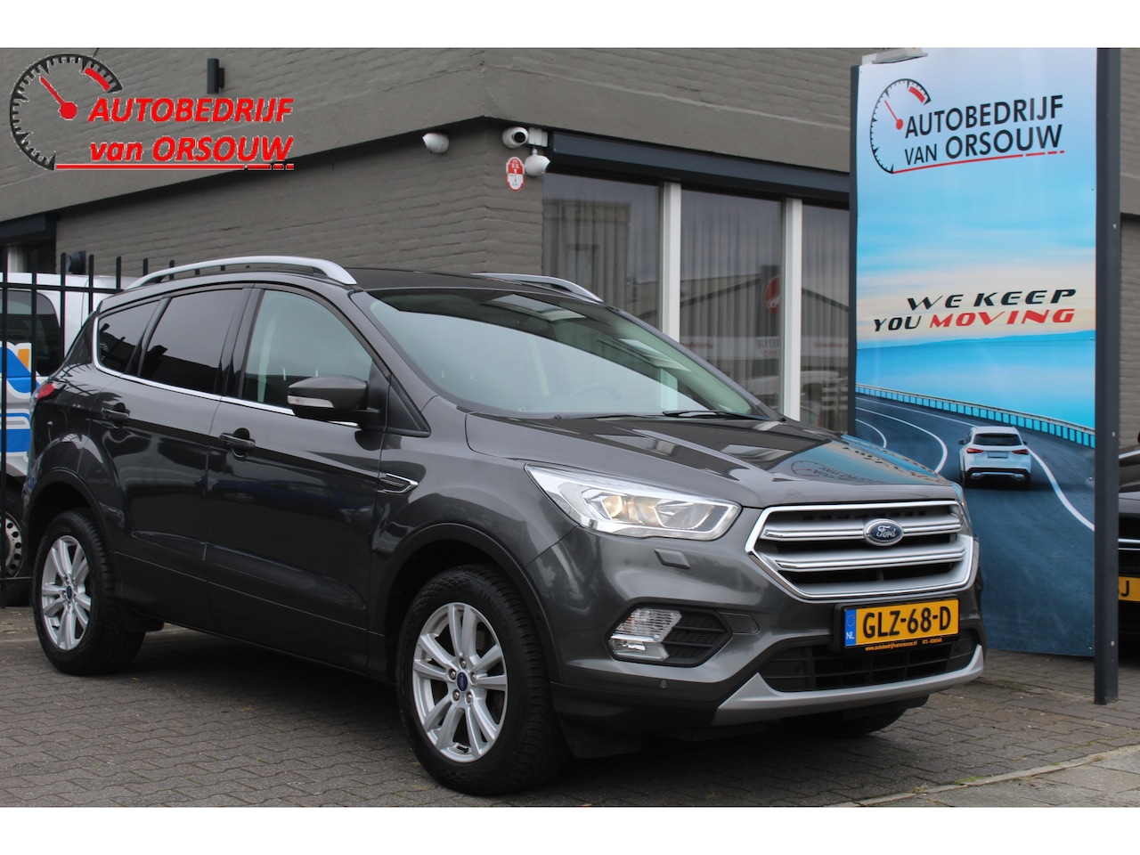 Ford Kuga - 1.5 EcoBoost Titanium 150pk Carplay Navi Stoel/stuurvw Clima 17inch - AutoWereld.nl