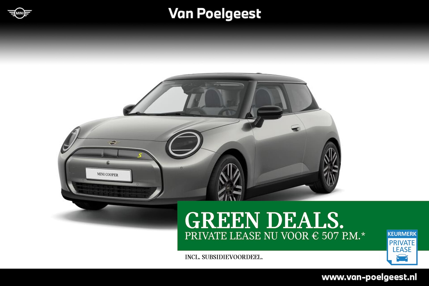 MINI Mini-Electric - Cooper SE Classic 54.2 kWh | Green Deals - AutoWereld.nl