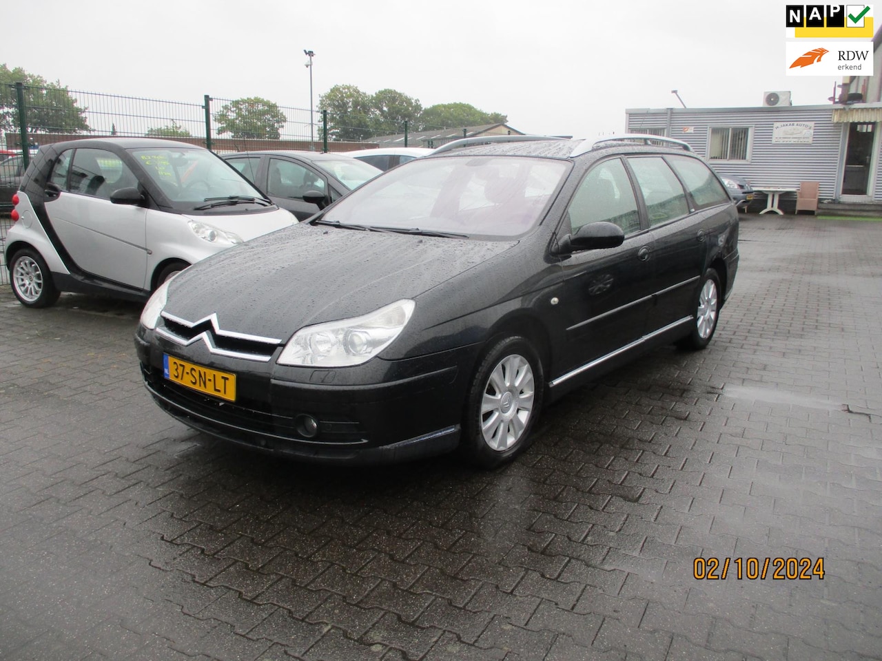 Citroën C5 Break - Citroen C5 Break 2.0-16V Exclusive-AIRCO-CRUIS CONTR.-LEER-NAVIGATIE - AutoWereld.nl