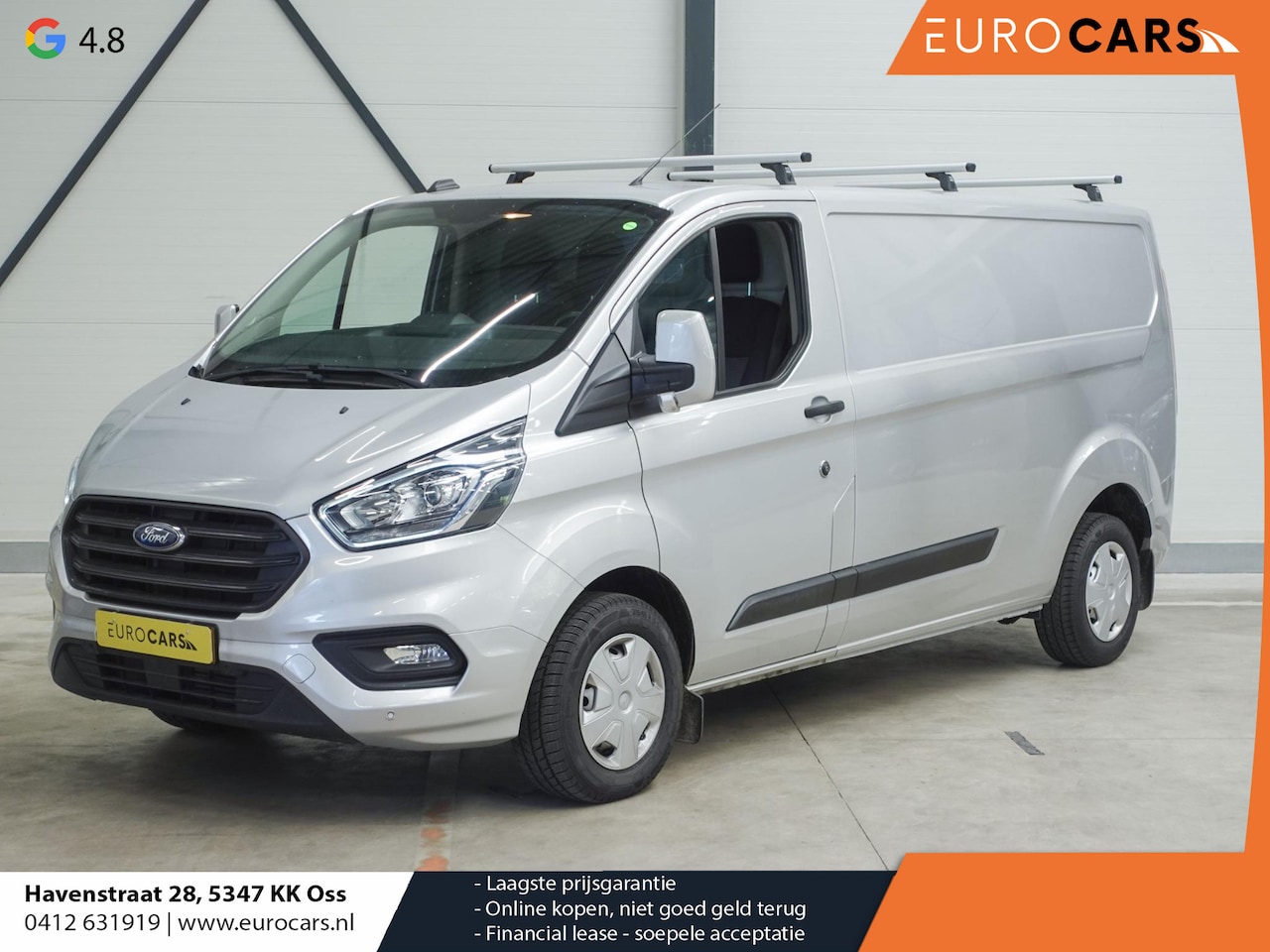 Ford Transit Custom - 300 2.0 TDCI L2H1 Trend | Airco | Cruise Control | Parkeersensoren | Trekhaak - AutoWereld.nl