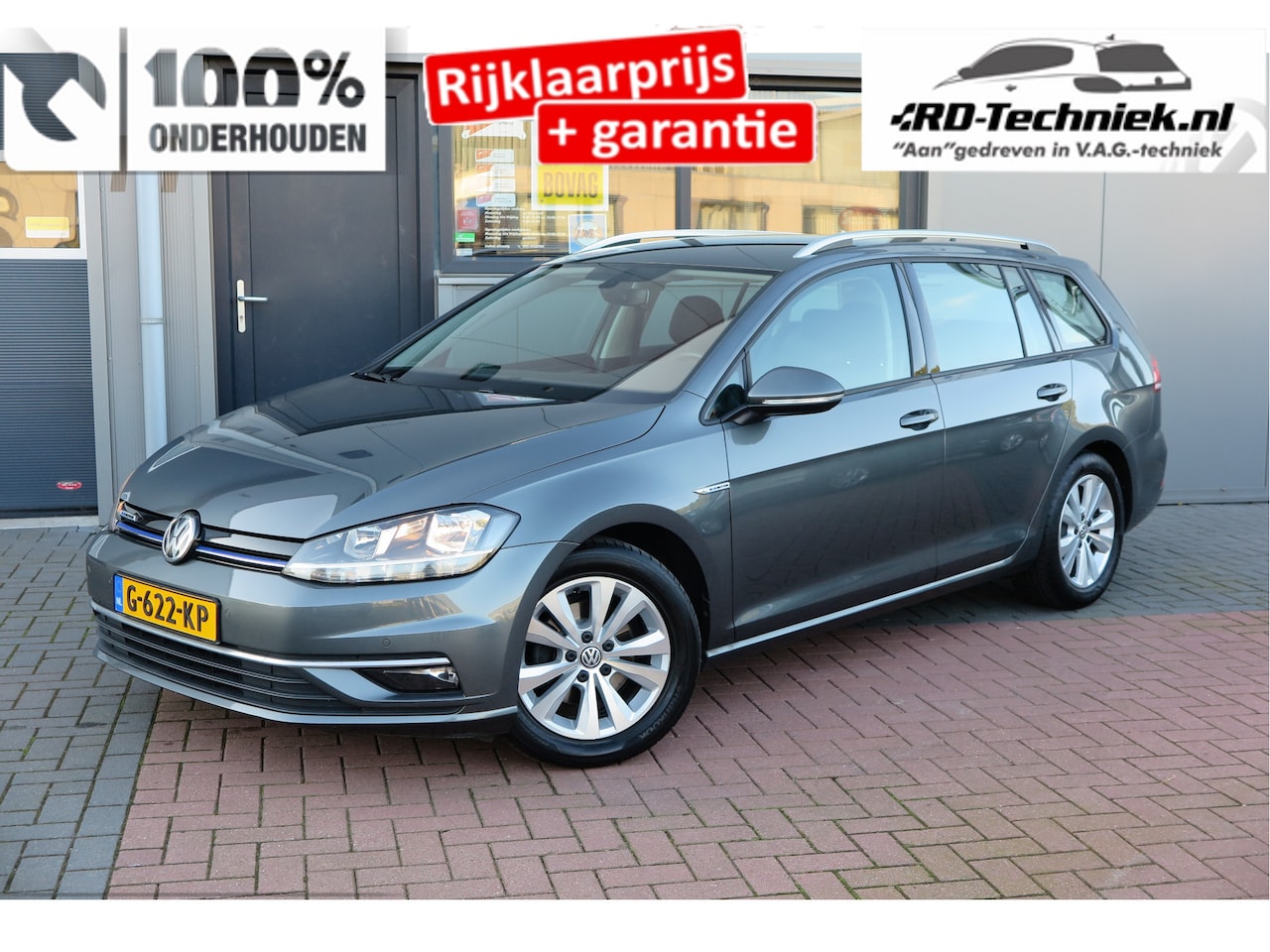 Volkswagen Golf Variant - 1.5 TSI Comfortline Business 1.5 TSI Comfortline Business, Virtual cockpit,Navi , PDC ,Achteruitrijcamera , Massage , A - AutoWereld.nl