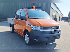 Volkswagen Transporter - 2.0 TDI L2H1 DC 28 Comfortline Transporter Pick Up dubbelcabine T6.1 . Euro 6