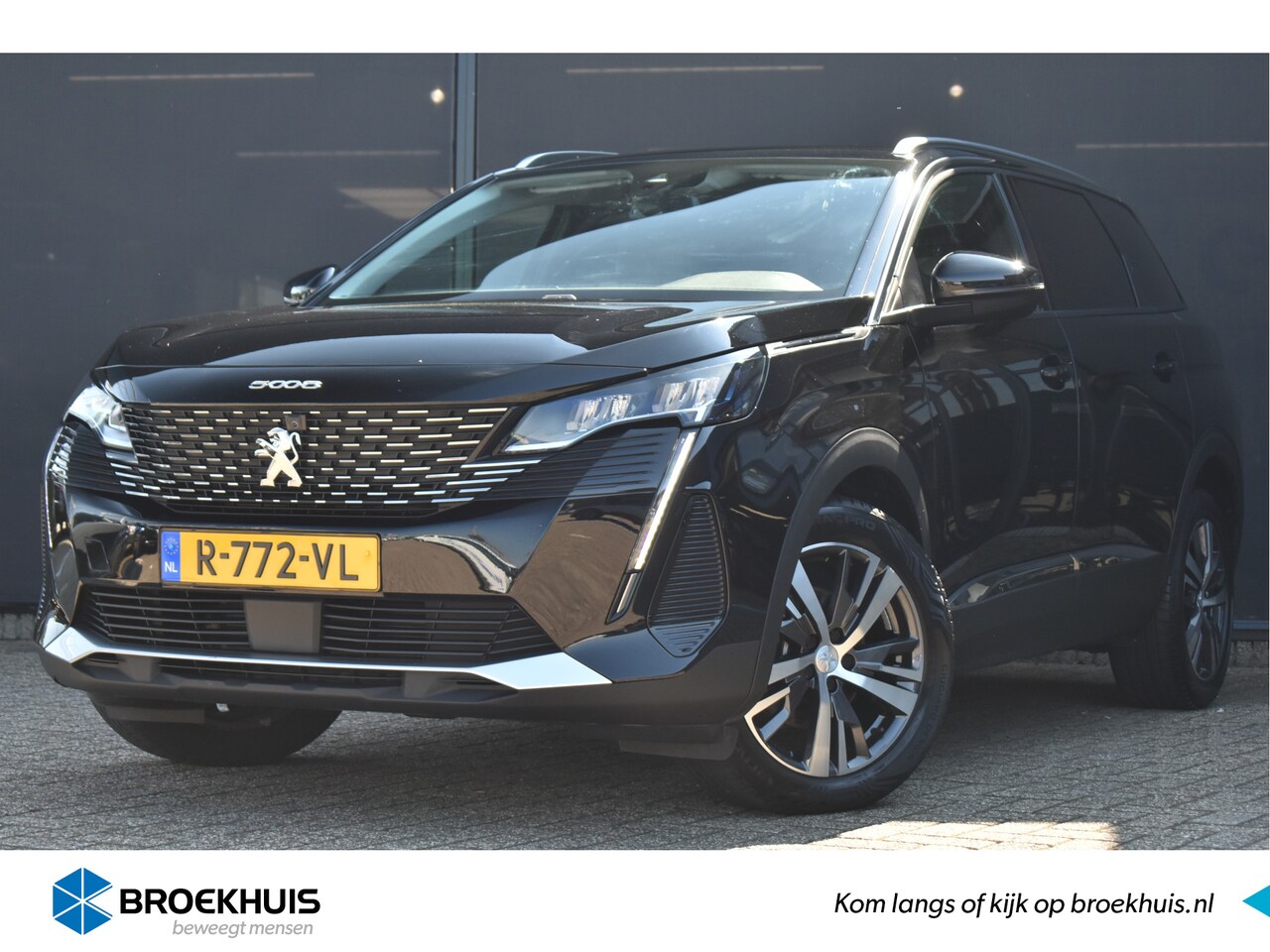 Peugeot 5008 - 1.2 PureTech Allure Pack Business 7p. 130pk Automaat | Navigatie Pro | Keyless-Entry | Ful - AutoWereld.nl